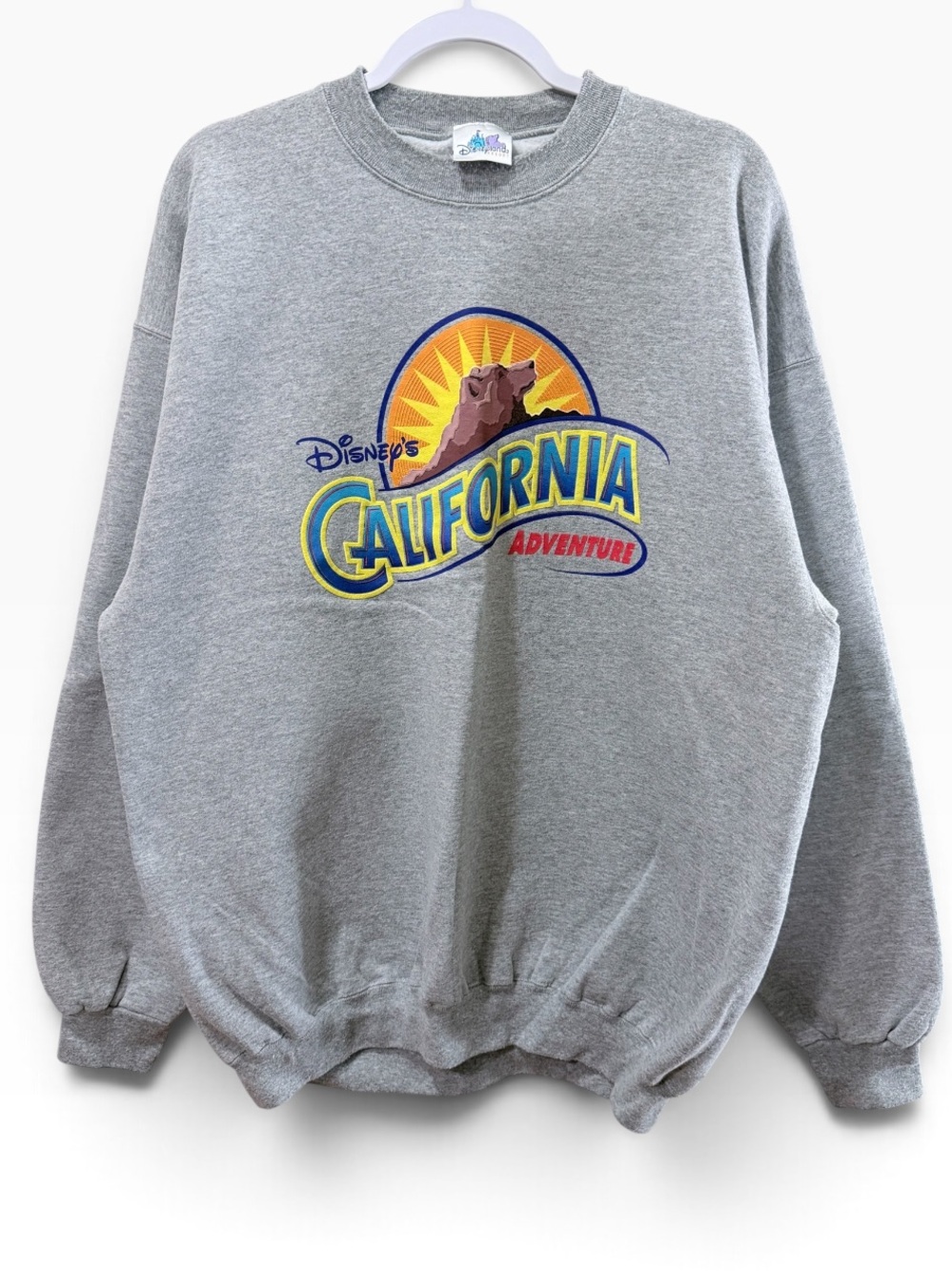 Disneyland California Adventure Park Grizzly Peak Sweatshirt Crewneck Size XL